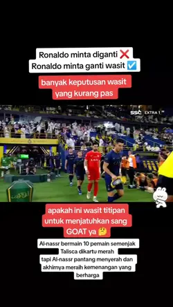 Ronaldo vs wasit 