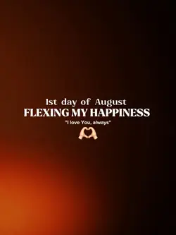 1st day of August
