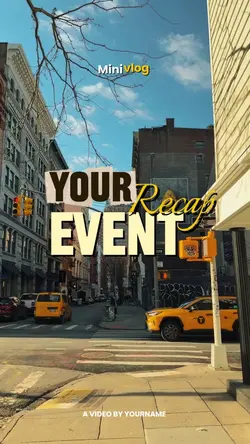your event recap