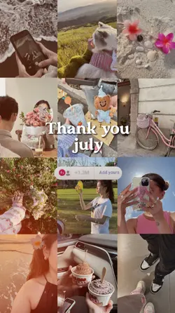 Thank you july