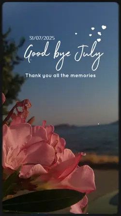 Good bye July 