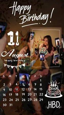 HBD 11 AUGUST