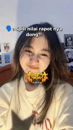 spill nilai rapotnya