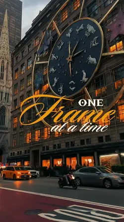 on frame at a time