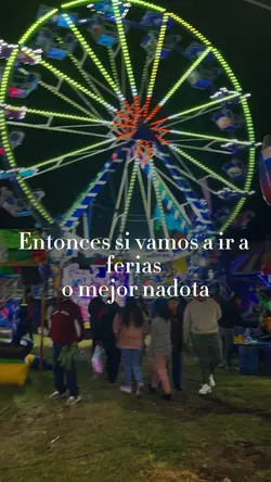 Jalas a la feria 🎡 