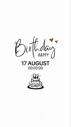 HBDAY SISTER 17 AUG