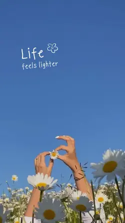 ✨Life feels lighter✨