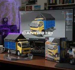 miniatur truck kece