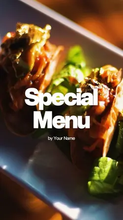 Special Menu