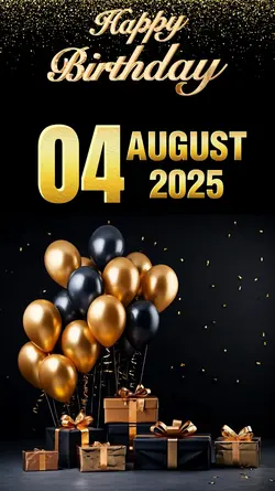 Birthday 4 August