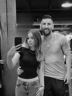 photo with messi