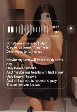 Heaven knows