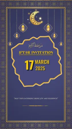 Iftar Invitation