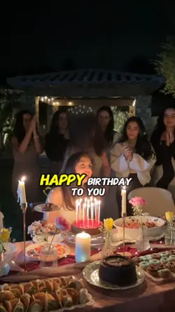 HAPPY BIRTHDAY
