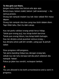 nota buat wanita