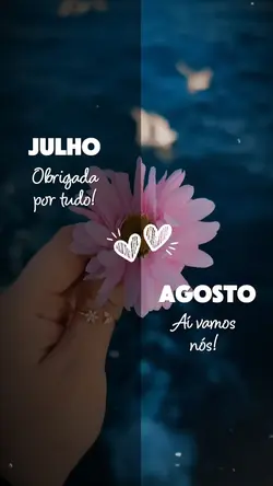 Agosto aí vamos nós 