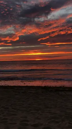 sunset.