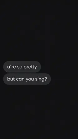 but can you sing?