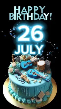 Birthday 26 JULY 
