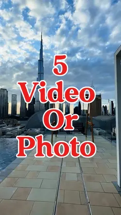 5 video or photo 