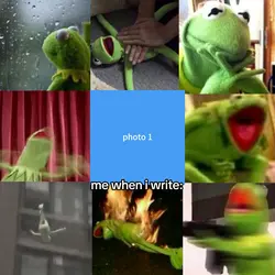 writing meme