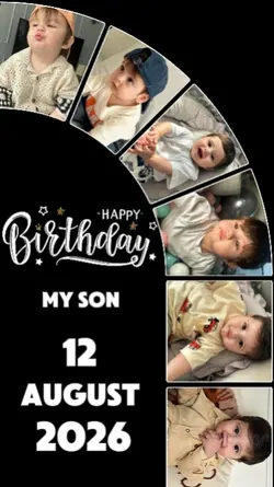 HBD SON 12 AUGUST 