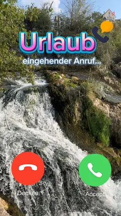 Urlaub ruft an …