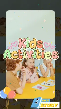 KIDS ACTIVITIES 