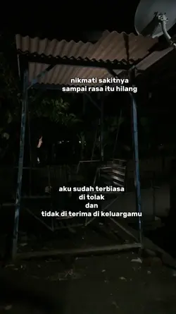 di nikmati sakitnya