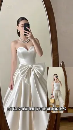 Filter wedding dress