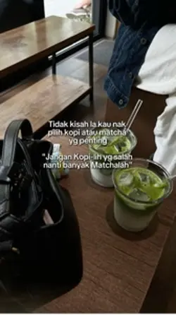 Kopi atau Matcha