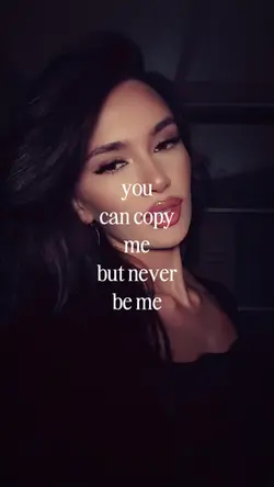 you can copy me