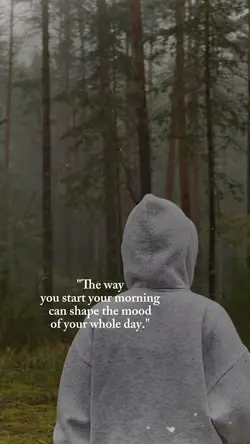 to start morning—