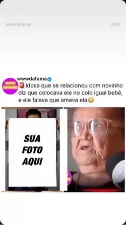Idosa é o calote 