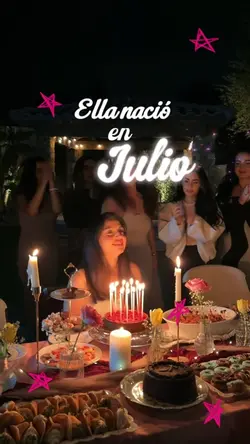 Ella nació en Julio✨