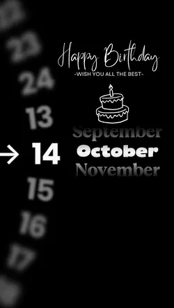 HBD 14 OCTOBER 