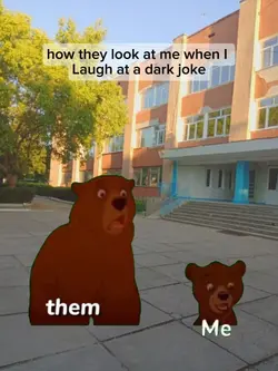 A DARK JOKE