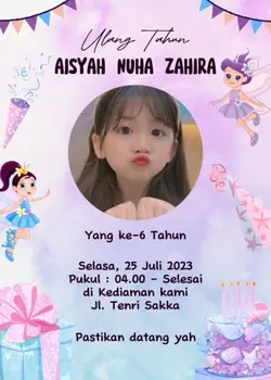 Undangan Ulang Tahun