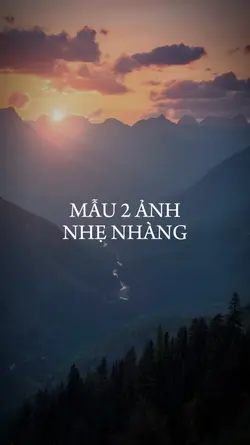 2 ảnh nhẹ nhàng
