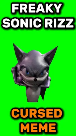 Freaky sonic rizz