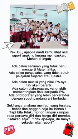 Nilai Rapot Anakmu