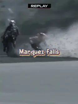 Marquez falls