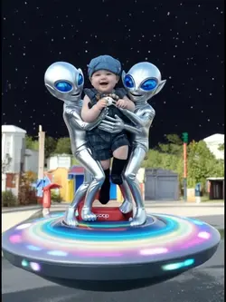 Ai宇宙人が迎えに来てくれる