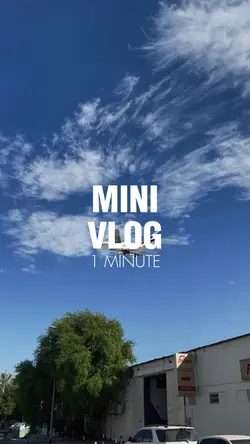 1minute vlog