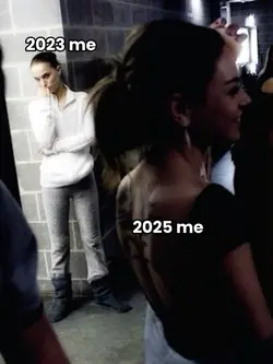 2023 me vs. 2025 me