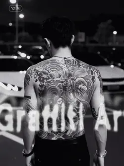 AIลายสัก ผู้ชาย