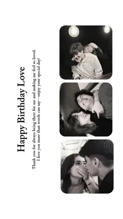 Happy birthday love