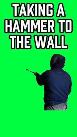 HAMMERING THE WALL