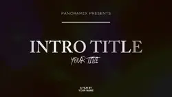 intro template