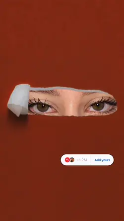 eyes trend ig 